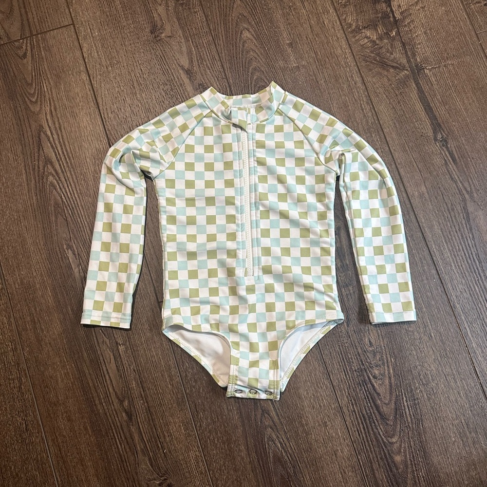 The Little Surfer Dude Rash Guard Swimsuit